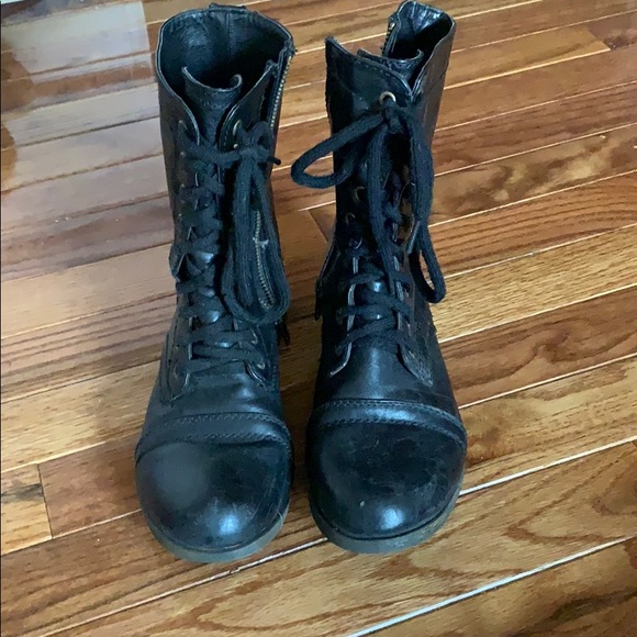 Madden Girl combat boots - Picture 2 of 3